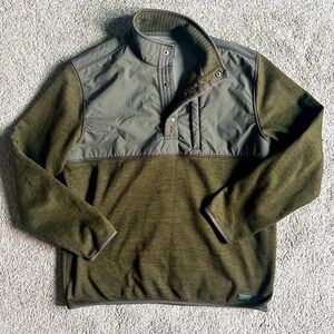 G.H. Bass & Co. Men’s 1/4 Button Up Pullover